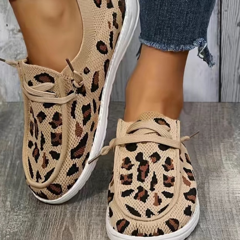 Animal Print Loafers
